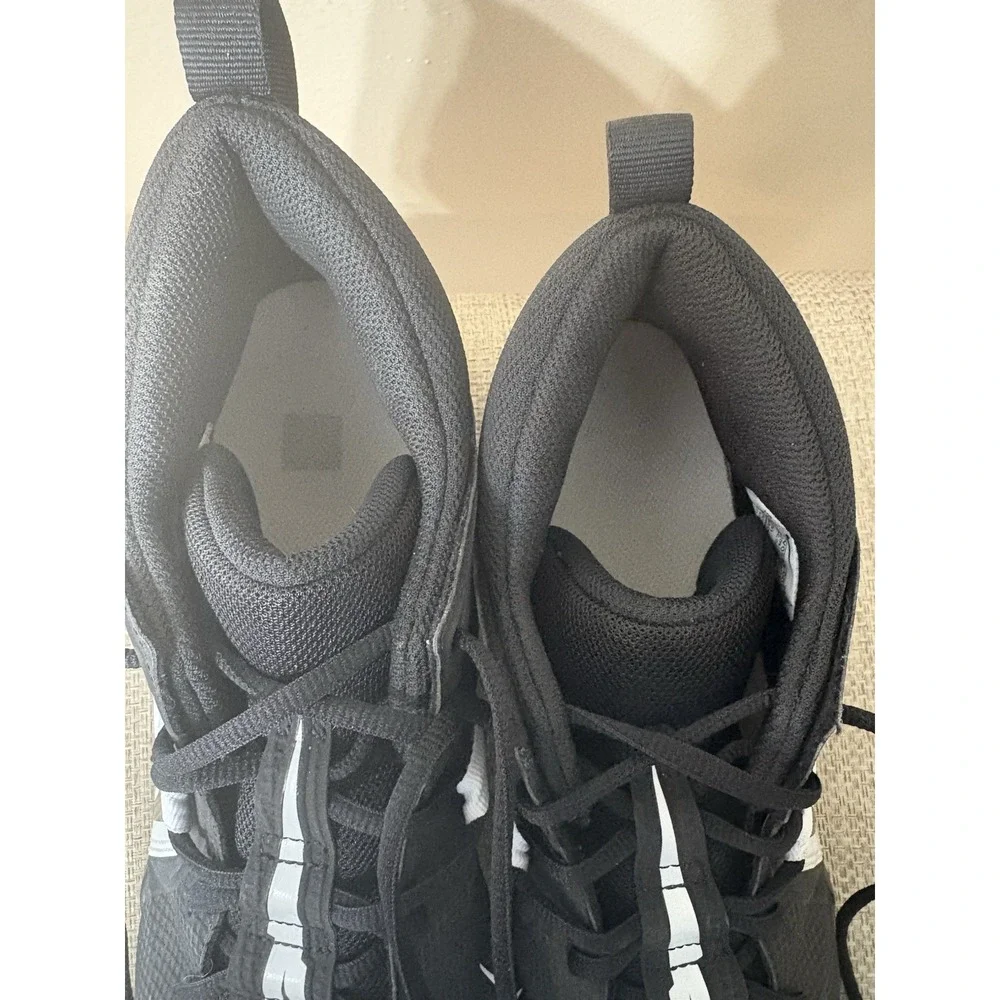 Mens Nike Alpha Menace 3 Shark Football Cleat Black CV0582-001 Fastflex Sz 12 - Picture 7 of 9